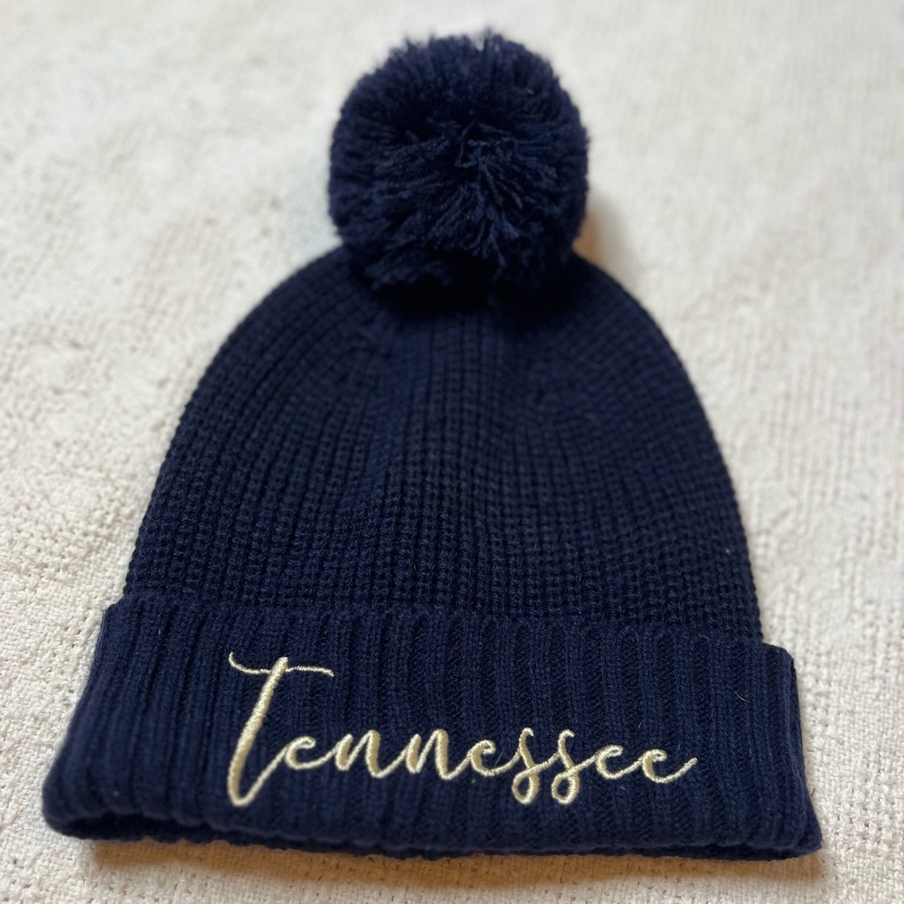 NWT Blue Tennessee beanie.
